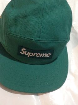 Supreme 2013 Canvas Camp Cap Green