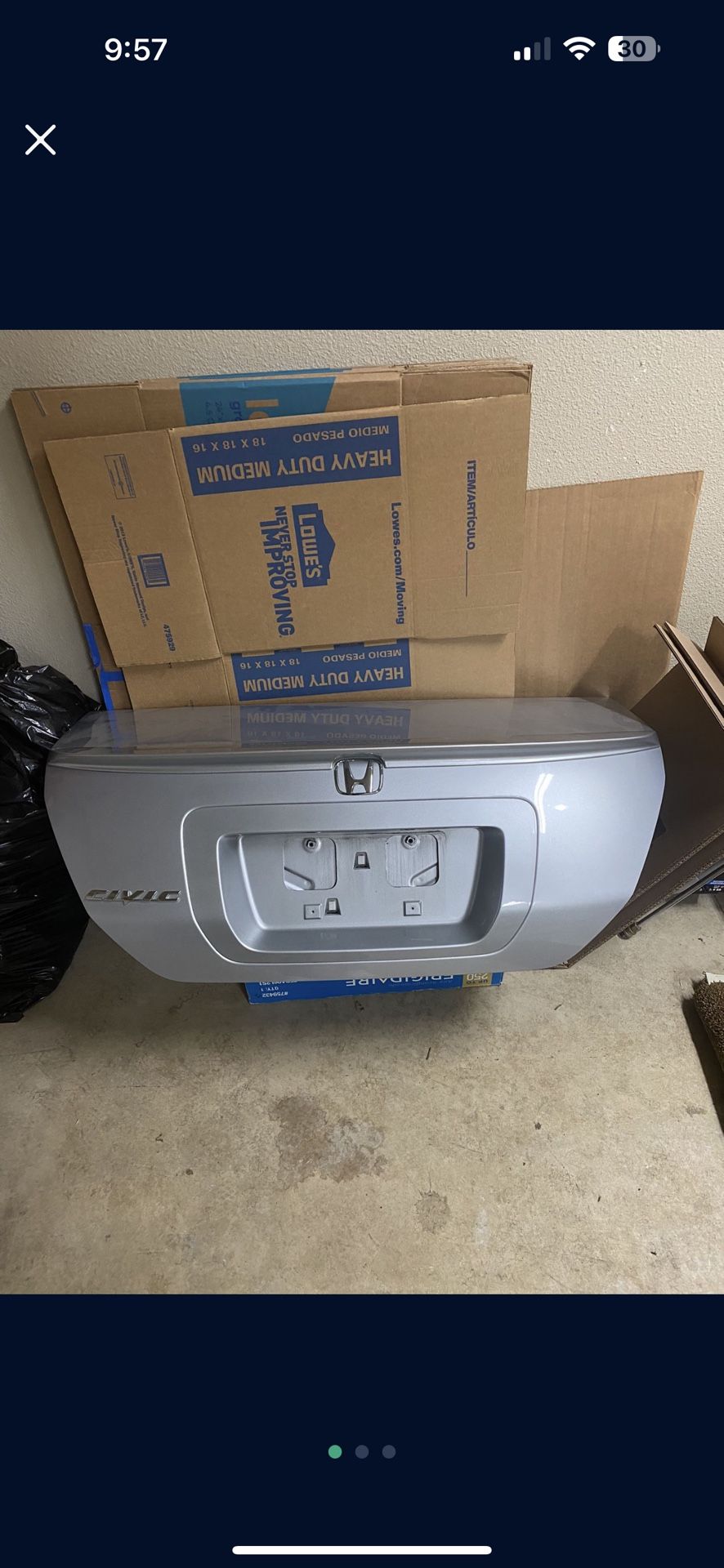 2006-2011 Honda Civic Trunk Lid