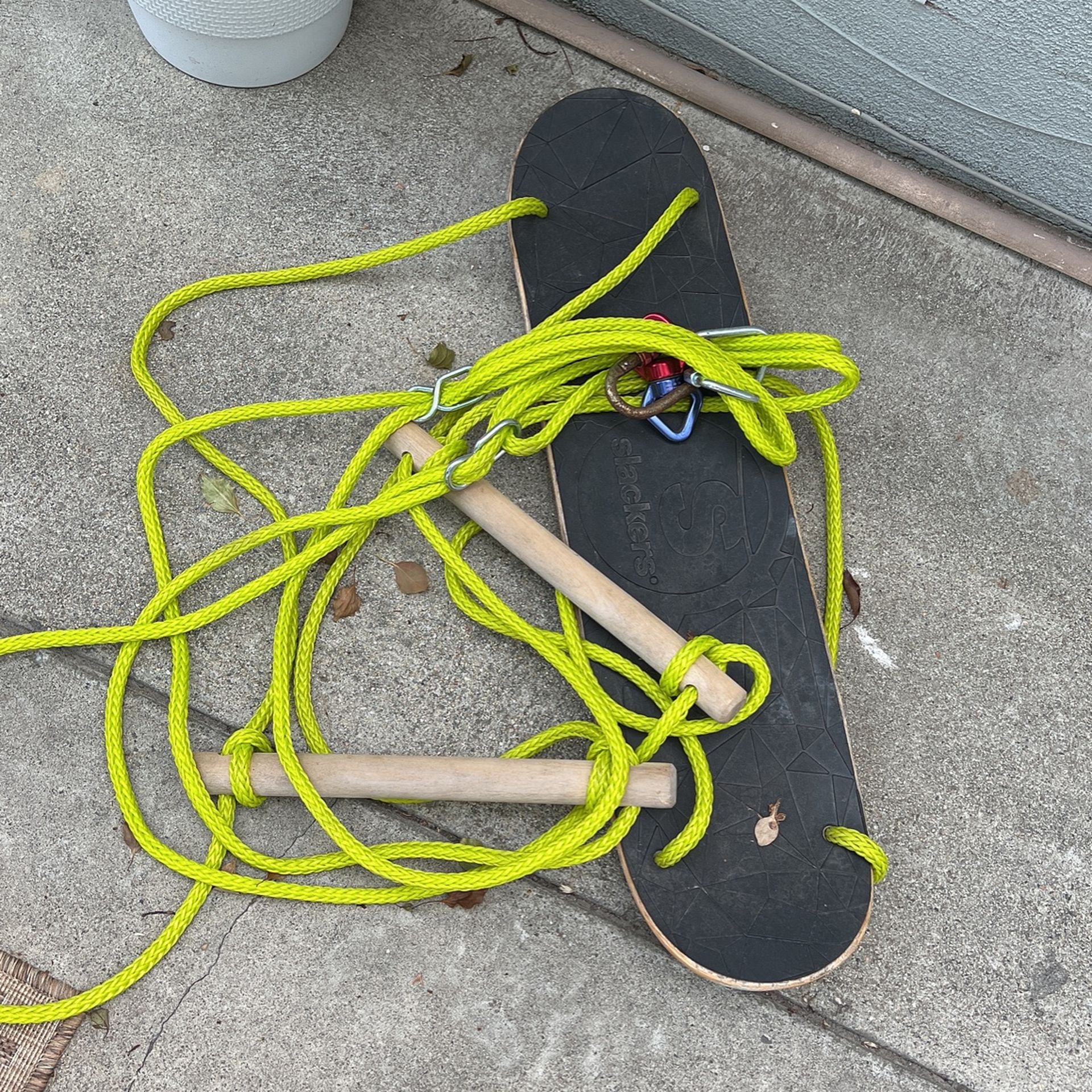 Skateboard Tree Swing