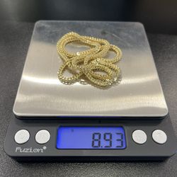 10k Gold Franco Chain