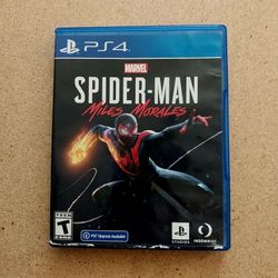 Marvel Spiderman: Miles Morales (Sony PlayStation 4 PS4, 2020)