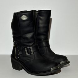Woman's Harley Davidson Roseanne 8in Waterproof Riding Boots Size 6.5M