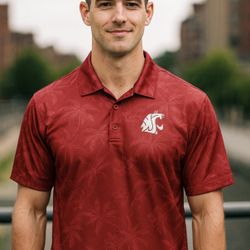 WSU Polo Tropical Print - Men’s Medium 