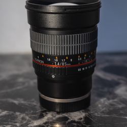Rokinon 85mm