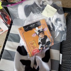 Halloween Costume/cow 6 To 12 Month