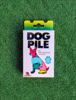 Dog Pile Game The Pup Packing Puzzle 48 Pieces Brainwright Toy Pack NIB