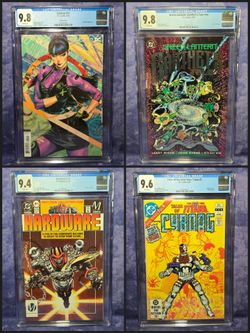 Graded D.C. Comics Comic Books CGC Lot of 4