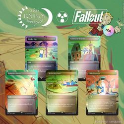 Secret Lair Drop: Secret Lair x Fallout: Points of Interest - Rainbow Foil Edition