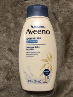 Aveeno Skin Relief Fragrance-Free Body Wash for Dry Skin