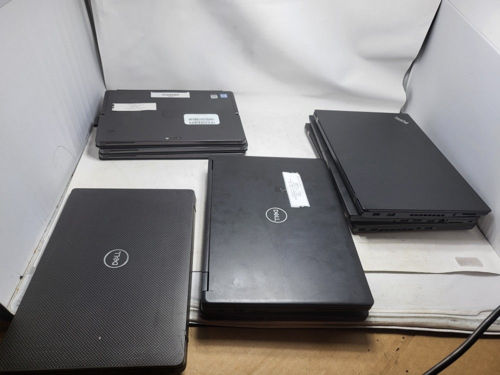A Lot Of 9 Latops For 1300 Dollars Or Best Offer (U Take 5 And Resell )