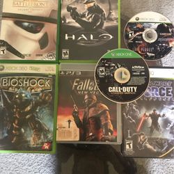 Lot of Xbox and PlayStation Games