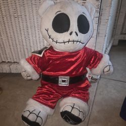  Santa Build A Bear - Nightmare Before Christmas Jack Skellington Plush Large 18”