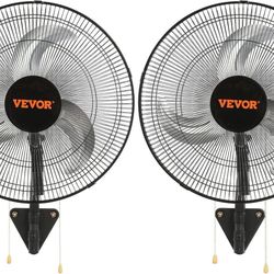 Vevor 2-Pack Wall Mount Fan