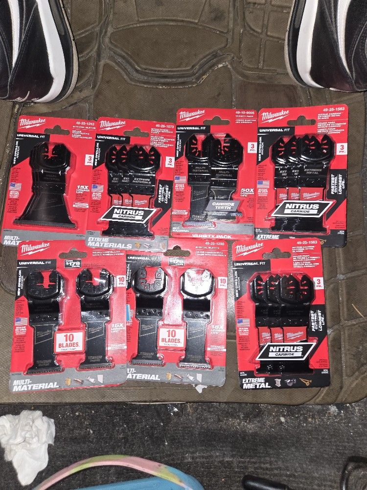 Milwaukee Oscillating Multi Tool Blades