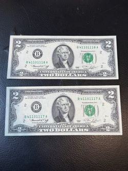 Billetes consecutivos