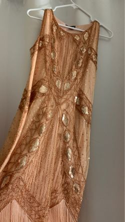 Rose gold dress Size Small