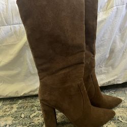 Suede Boots
