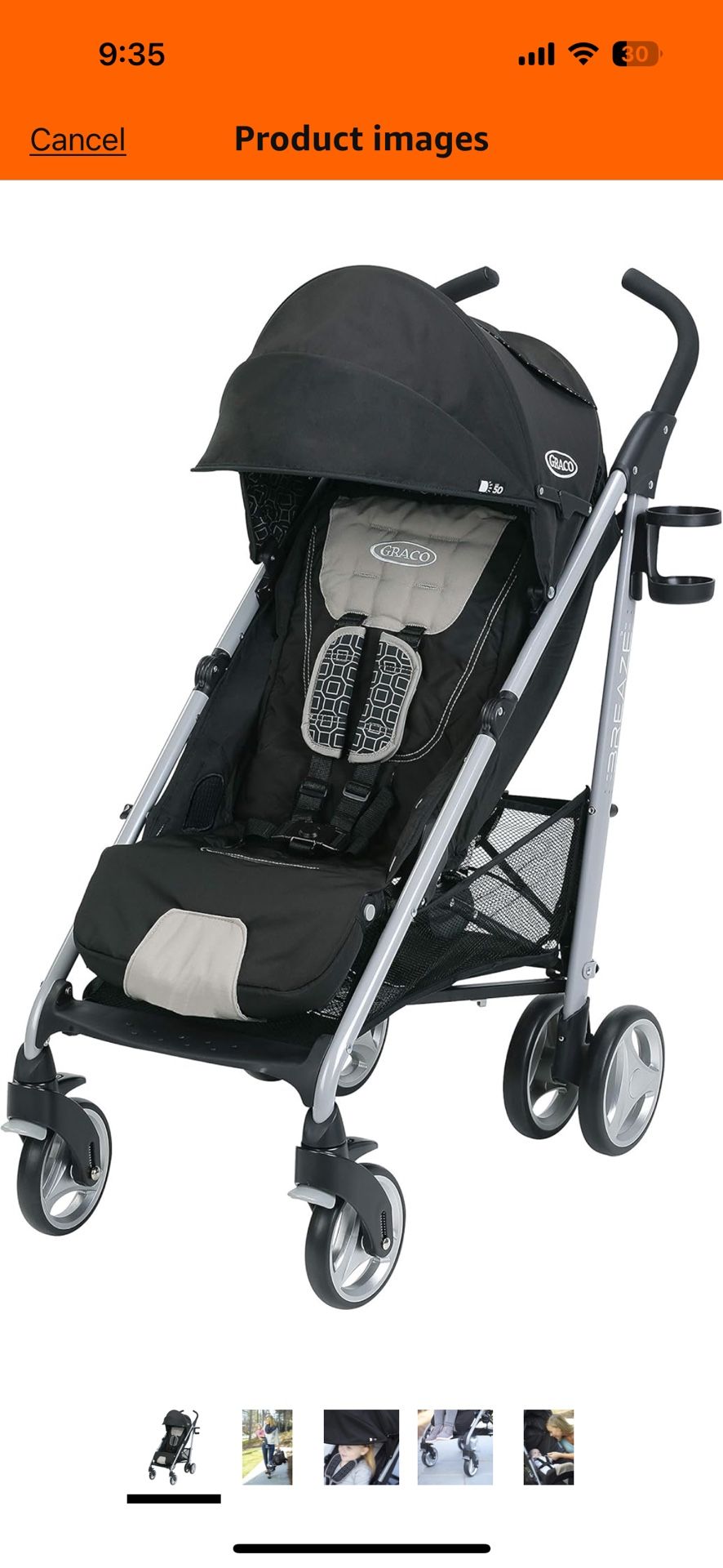 Graco Breaze Click Connect Stroller