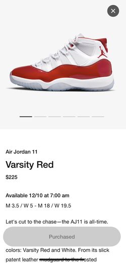 Jordan 11 Cherry