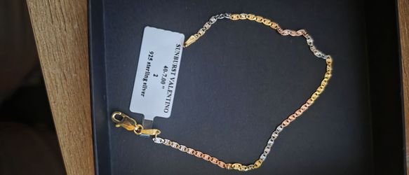 925 silver tri color