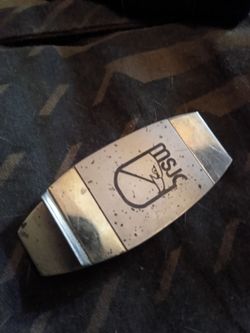 Mount San jacinto college money clip