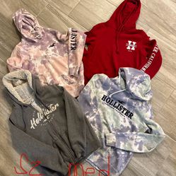 *Like new* Sz M Hollister Hoodies $70 For All 4