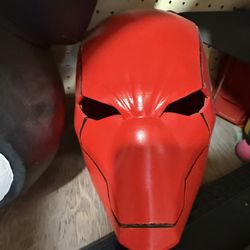 Red hood Helmet