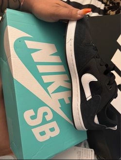 Nike SB Low-Top Sneakers Black White