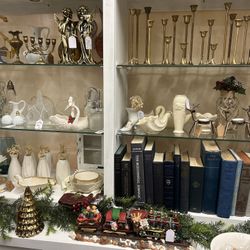 Beautiful Vintage Brass Candlestick Holders