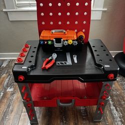 CRAFTSMAN Kid's Workbench & Vtech Drill and Learn Toolbox