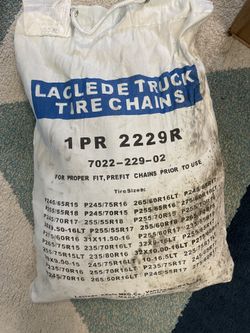 Brand New Tire Chains 