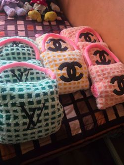 Pillow bags with blanket