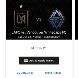 LAFC vs Vancouver Whitecaps