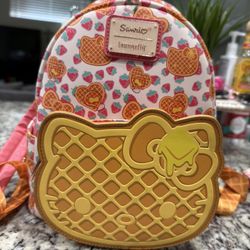 Hello Kitty Loungefly Backpack & Wallet