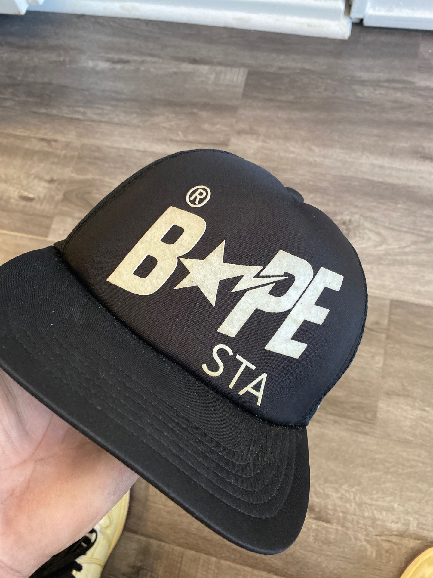 Bape trucker hat