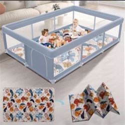 Baby Playpen with Mat