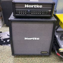 Hartke Piggyback GH408a Guitar Cabinet With GT60 Amp. Head 