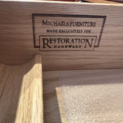 Restoration Hardware Office Armoire/ Workstation