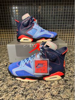 Size 6.5M / 8W - Awake NY x Air Jordan 6 Retro Midnight Navy (RARE SIZE)