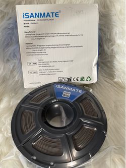 iSANMATE ASA Filament 1.75mm Chocolate Brown 1KG/2.2lbs spool