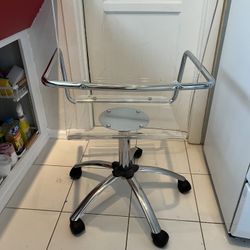West Elm Acrylic Desk Chair