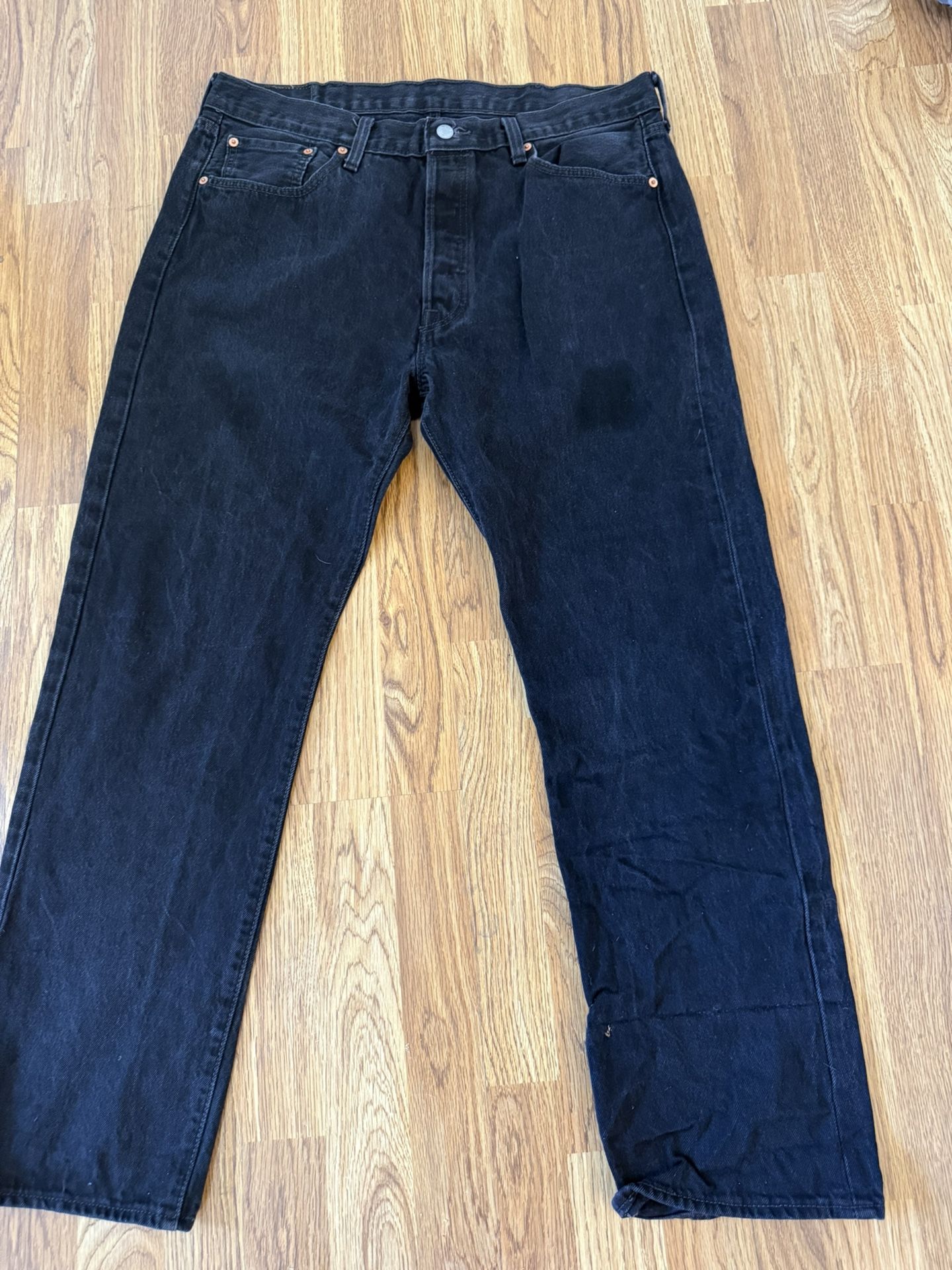 Black 501’s 501 Levi’s Jeans