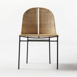 NEW! CB2 Cesta Rattan Dining Chair