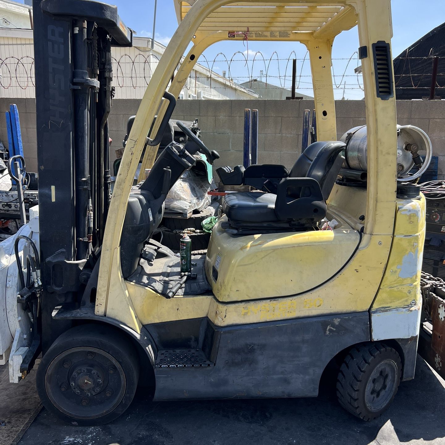 Parting Out Forklift 