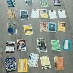 Baseball Foot Ball Cards
