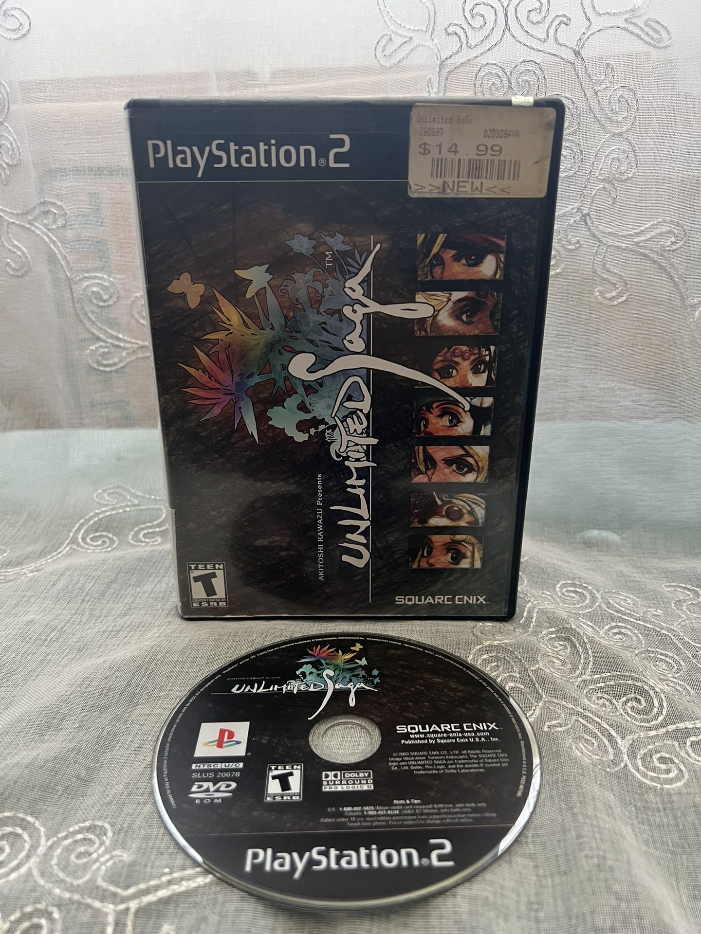 Unlimited Saga - PlayStation 2 PS2