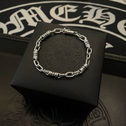 C.hrome H.earts bracelet