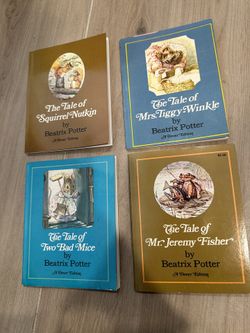 1(contact info removed) Beatrix Potter Books - 4 Books