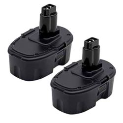 2Pks 18V Replacement Battery for DeWalt:  5.0Ah 18 Volt XRP Batteries for DC9096 DC9098 DE9098 DE9096 DE9098 DW9096 Cordless Power Tools 