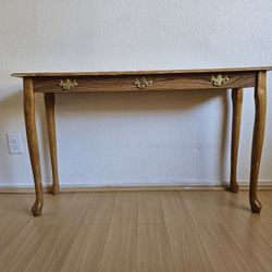 Wooden side table (or entryway table)